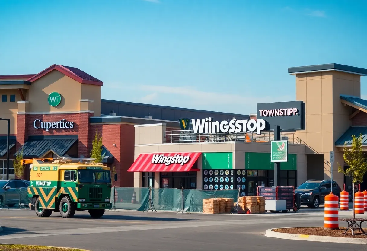 New Wingstop restaurant under construction in Lexington, SC